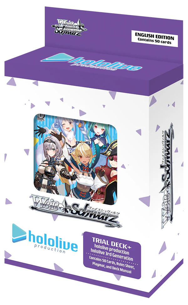 [Weiß Schwarz EN] hololive production: 3rd Generation Trial Deck+