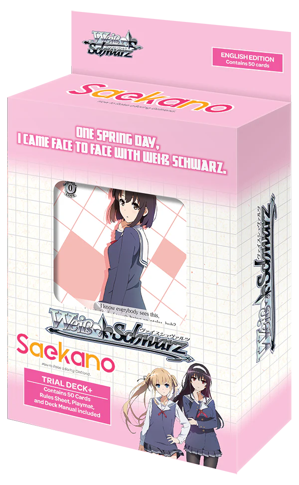 [Weiß Schwarz EN] Saekano: How to Raise a Boring Girlfriend Trial Deck+